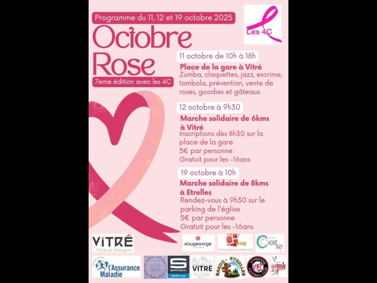 Durant le mois Octobre Rose, la VFC s’associe de nouveau à l’association Les 4C et sa tombola.

Pour participer, la VFC propose à chacun de ses...