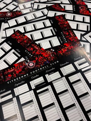 Les calendriers de la VFC sont arrivés ! 🗓️