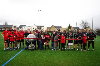 Inauguration terrain Granger-Viel.